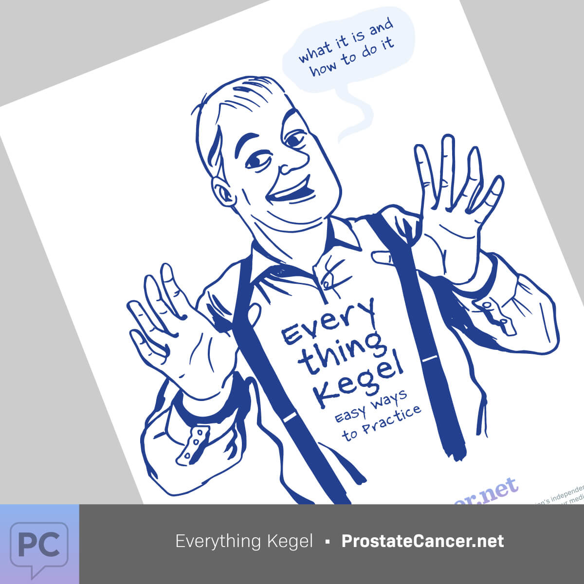 The front cover of the Everything Kegel downloadable pamphlet